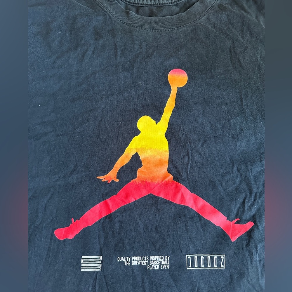 Air Jordan Jumpman ombre sunset t-shirt - Picture 2 of 6